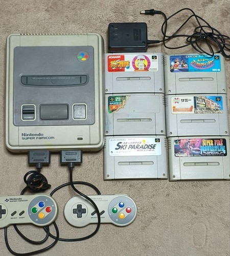 Set console nintendo super - console,