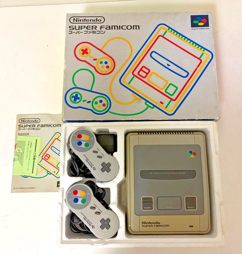 Console nintendo super famicom - console,