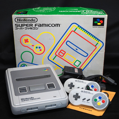 Console nintendo super famicom - console,