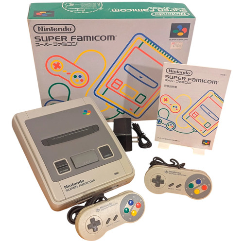 Super famicom console - super, matching