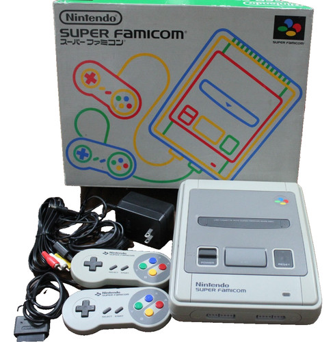 Console nintendo super famicom - nintendo,
